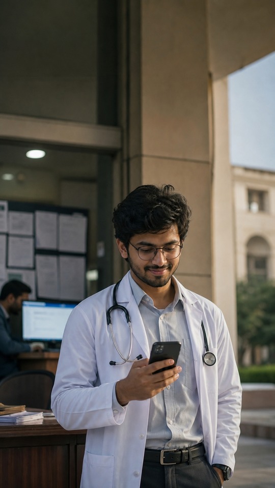 FMGE Result 2026 Success - 4K Medical Professional Wallpaper