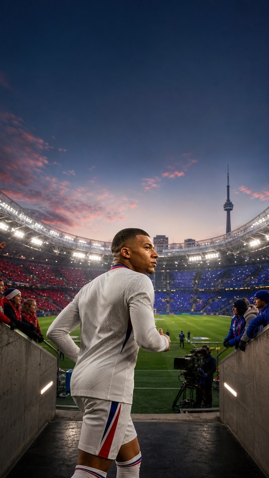 FIFA Schedule 2026 - Kylian Mbappe 4K Hintergrundbild