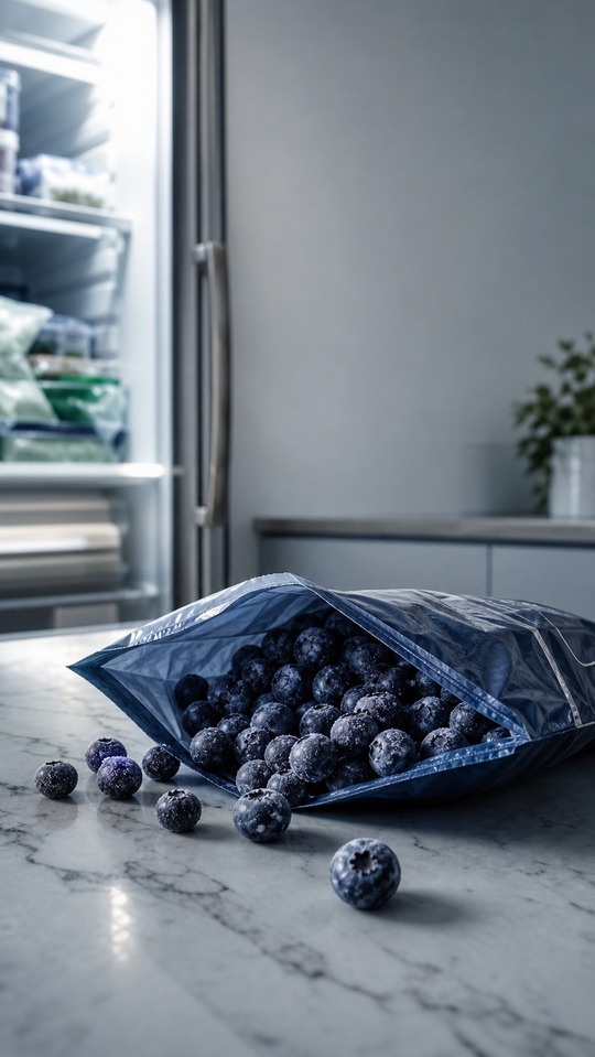 Product Recall Frozen Blueberries - 4K Wallpaper