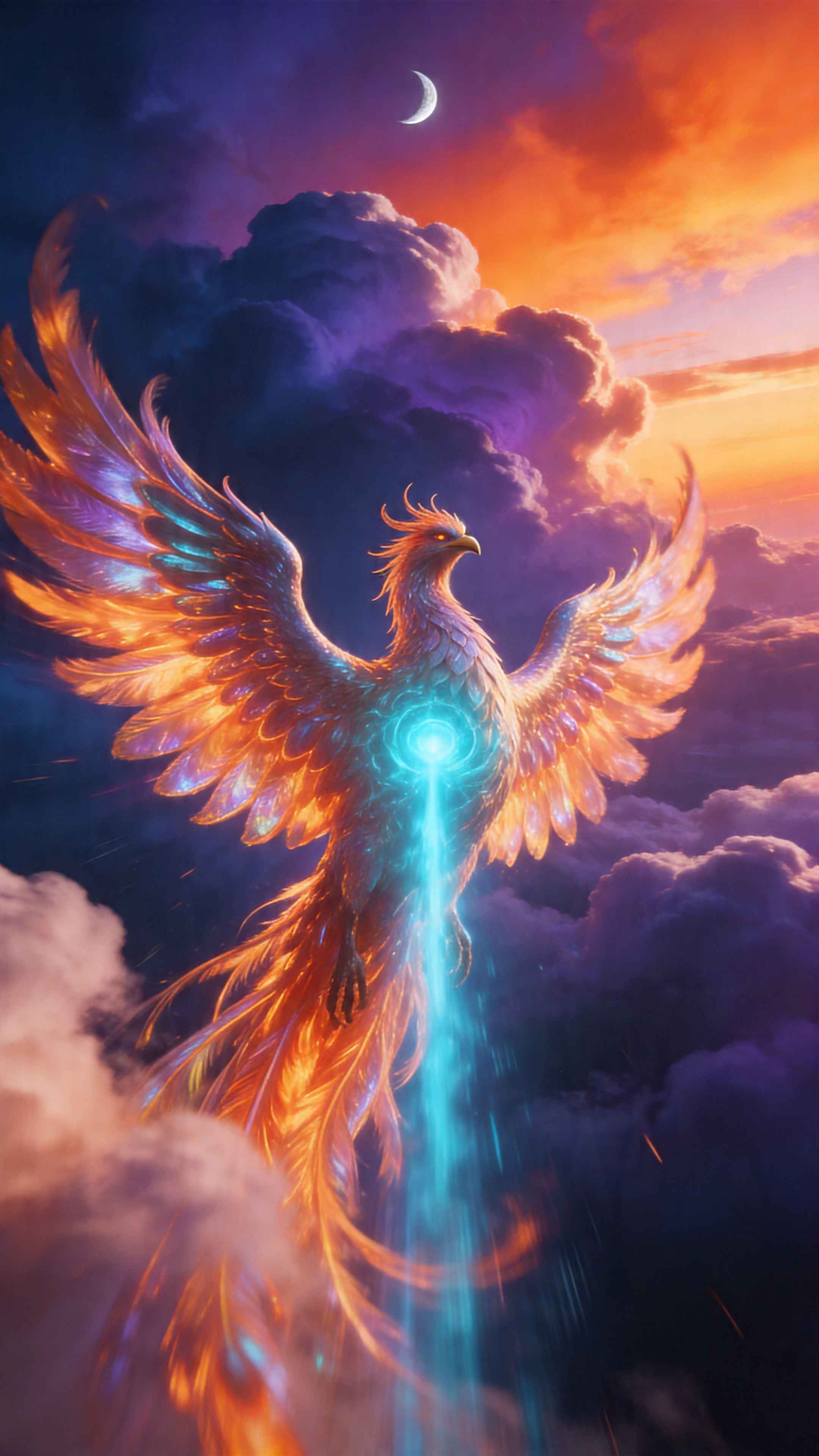 Majestic Phoenix Fire Bird - 4K Wallpapers