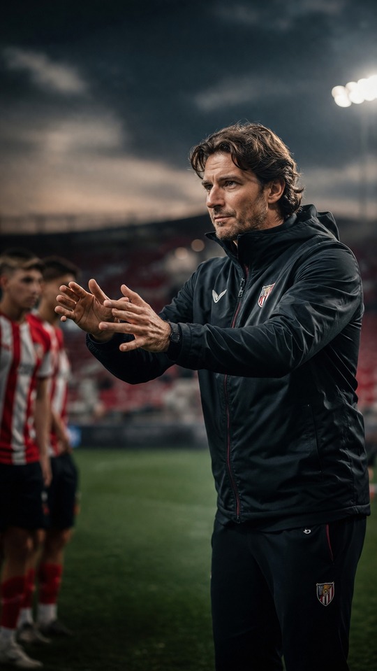 Derio Ath Bilbao Manager Scene - 4K Wallpaper