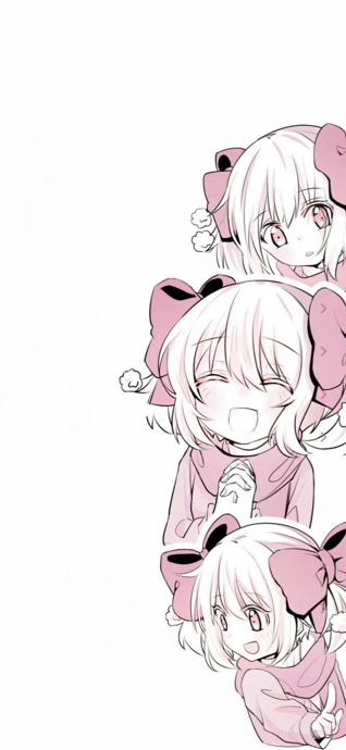ピンクのアニメ美少女 - 4K壁紙・待ち受け
