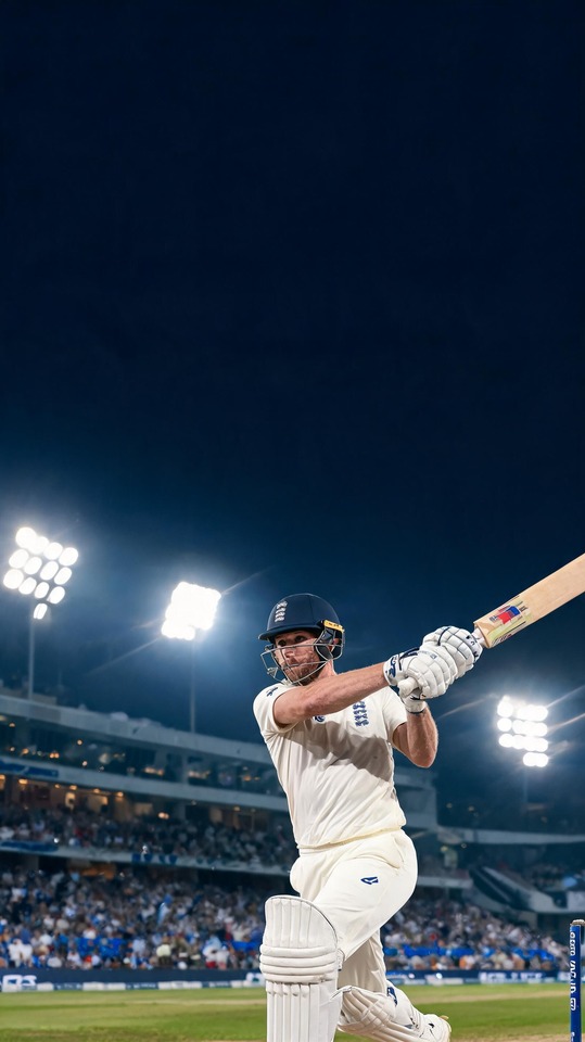 Jos Buttler Cricket Action - 4K Sports Wallpaper