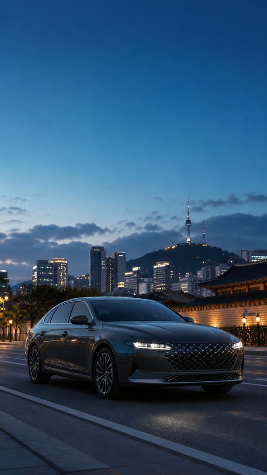 Hyundai Grandeur Luxury Sedan - 4K Wallpapers