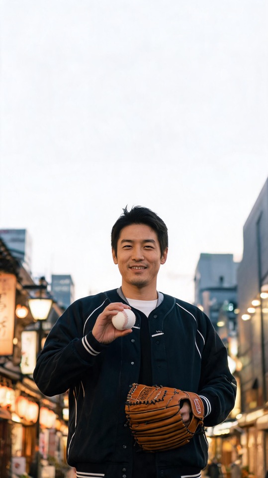 Shingo Takatsu Baseball - 4K Mobile Wallpaper