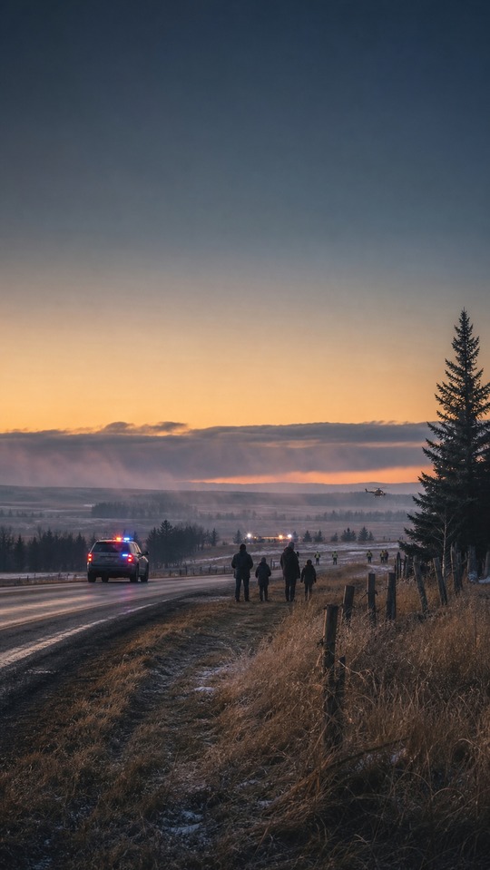 Beaverlodge Emergency Scene - 4K Phone Wallpaper