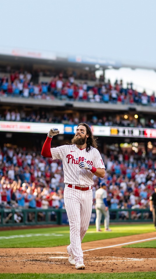 Brandon Marsh Philadelphia Phillies - 4K Phone Background