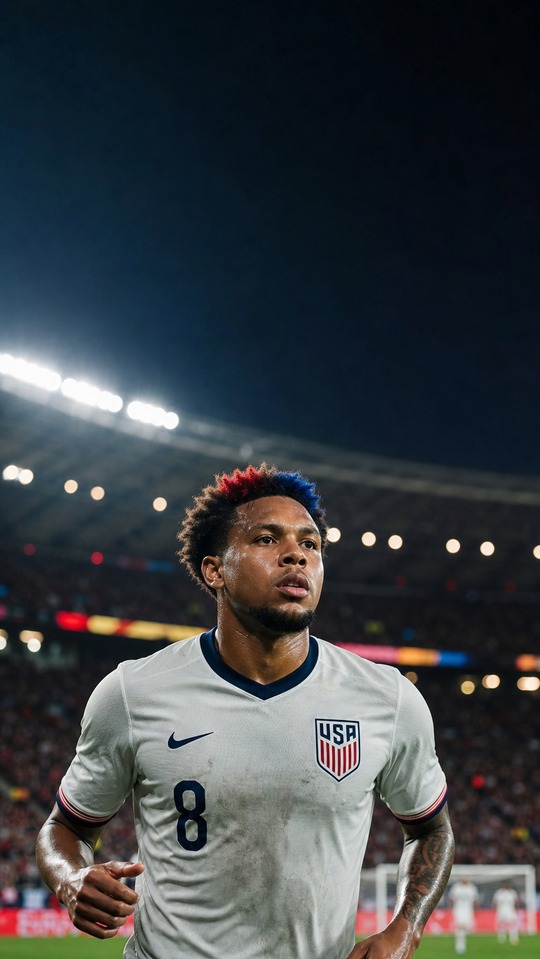 Weston McKennie USMNT - 4K Handy Wallpaper