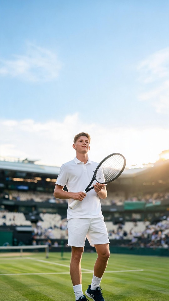 Cruz Hewitt Wimbledon Junior Final - 4K Handy Wallpaper