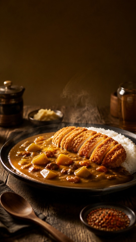 CoCo Ichibanya (coco壱) Inspired Katsu Curry - 4K Backgrounds