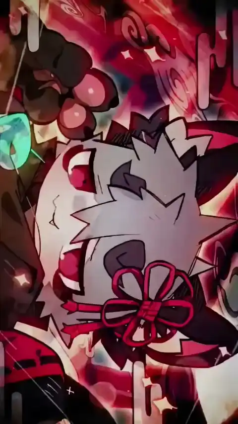 Furry Anime Cat Glitch - Live Wallpaper