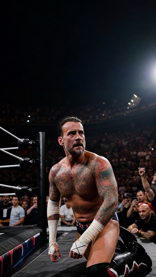 WWE CM Punk RAW - Fondo 4K