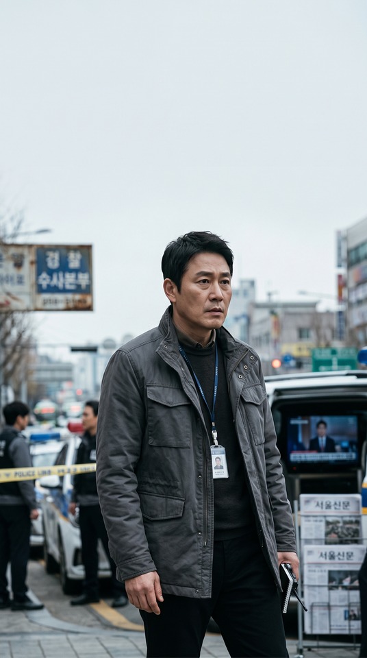 Seoul Shinmun Investigation - 4K Phone Wallpaper