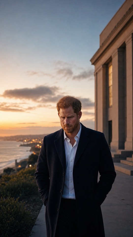 Prince Harry Cinematic Portrait - 4K Phone Background