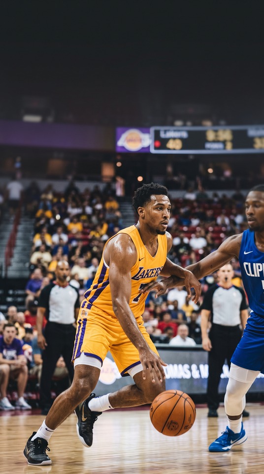 Lakers Summer League Basketball - 4K Wallpaper