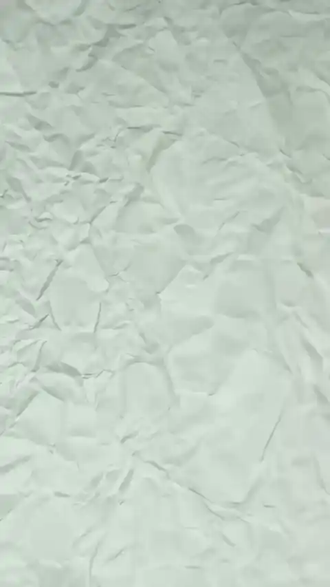 White Crumpled Paper Minimalist - Live Wallpaper