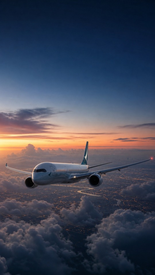 Cathay Pacific Aviación - Fondos de Pantalla 4K