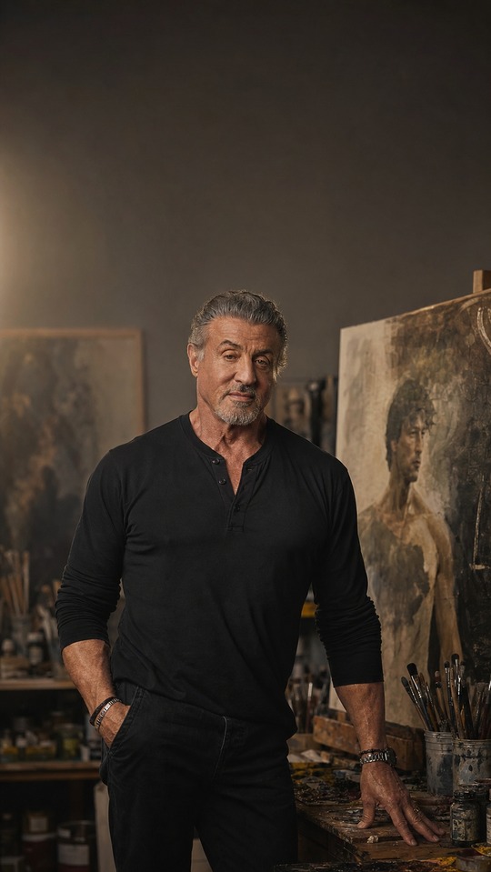 Sylvester Stallone: Der Künstler - 4K Wallpaper