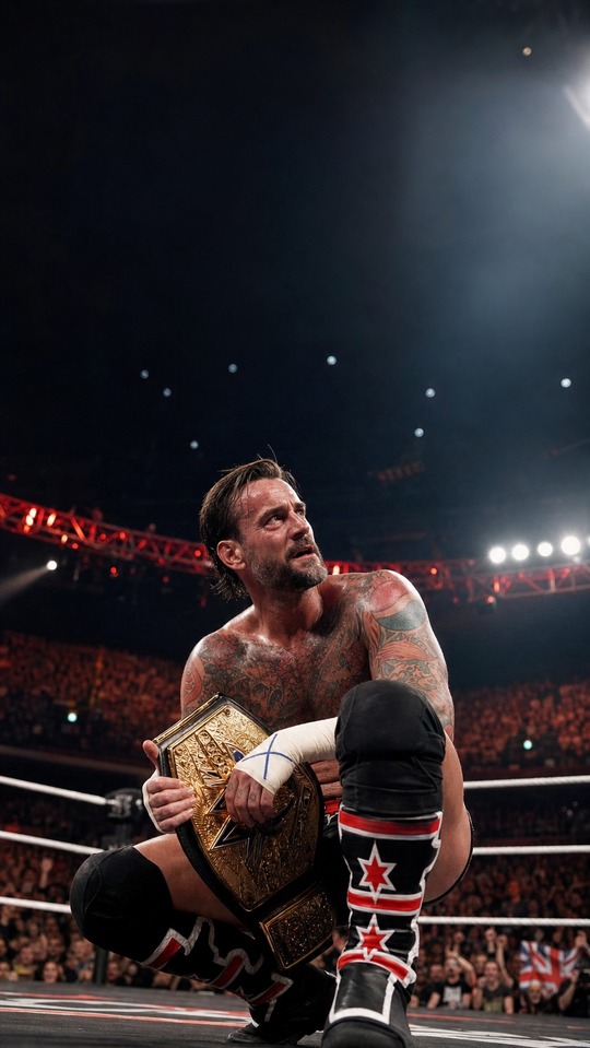 CM Punk Undisputed WWE Champion - 4K Phone Wallpapers
