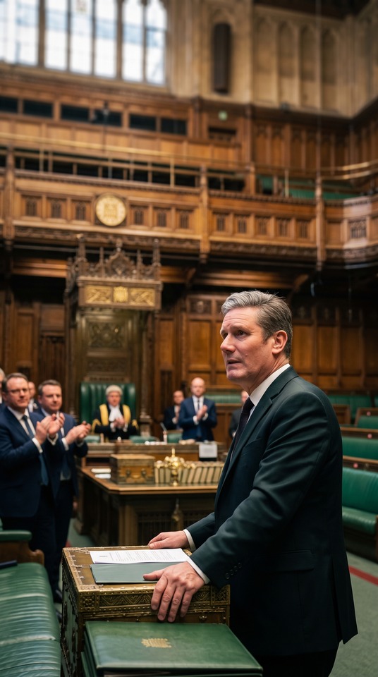 Keir Starmer Portrait - Fond d'Écran 4K Mobile