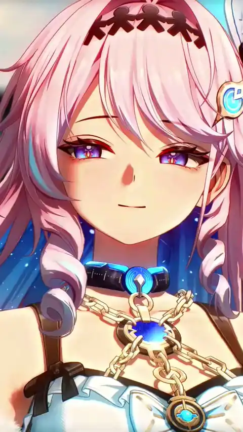 Cyber Fantasy Pink Hair Anime Girl - Live Wallpaper