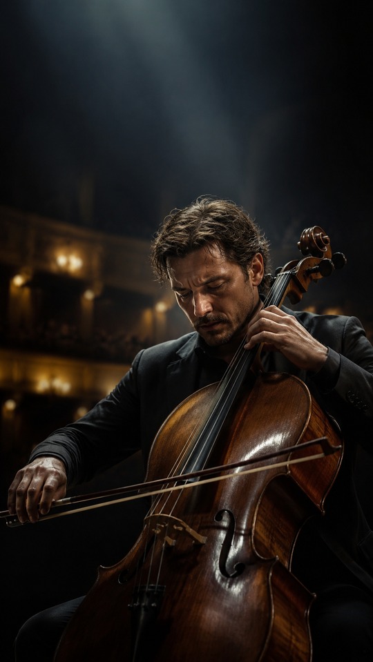 Behemoth Movie Pedro Pascal Cellist - 4K Wallpaper