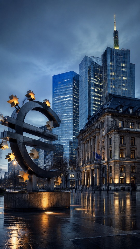 UniCredit Francfort Finance - Fond d'Écran 4K