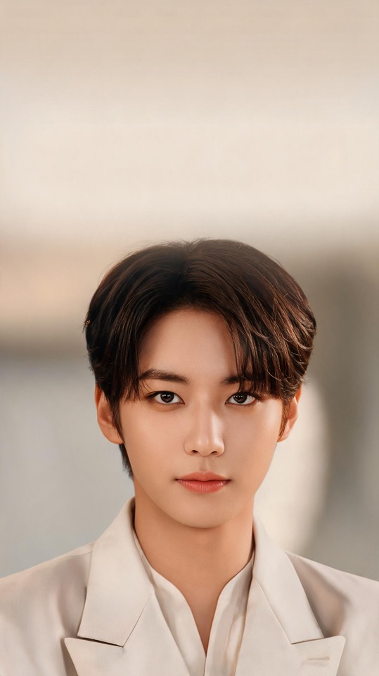 BTS Jin Realistic Close-up - 4K Phone Background
