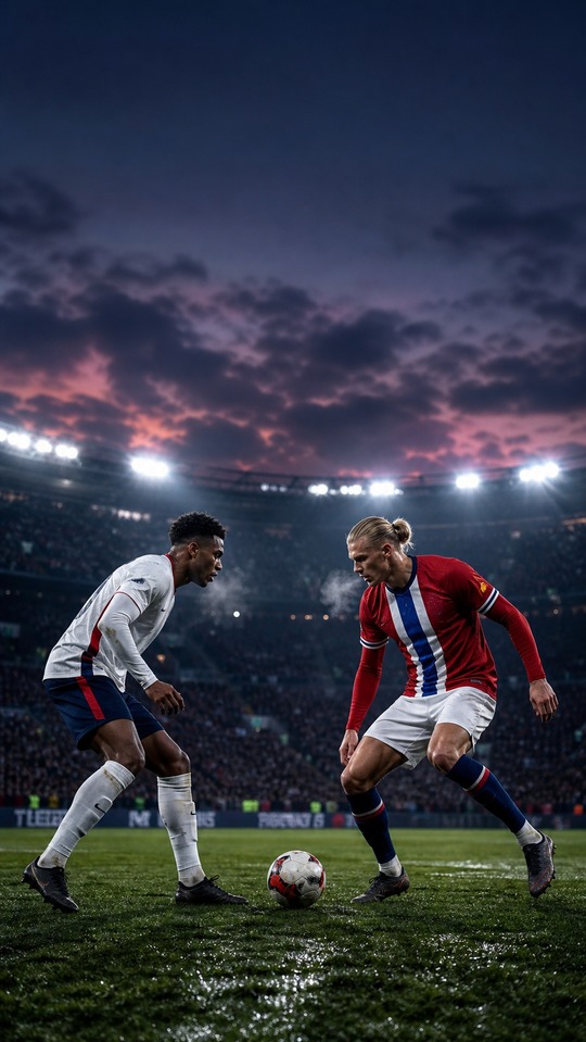 norway vs eng Sport-Cinematic - 4K Hintergrund