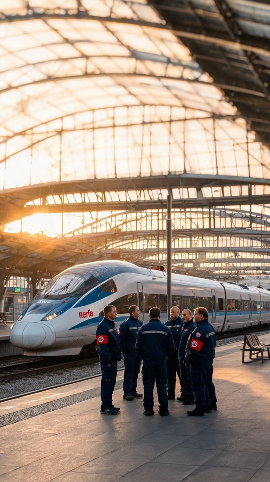 Sindicato Renfe Train Workers - 4K Wallpaper