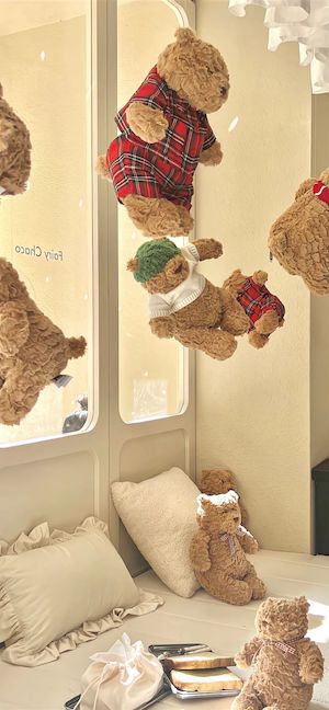 Süße Teddybären - 4K Hintergrundbilder