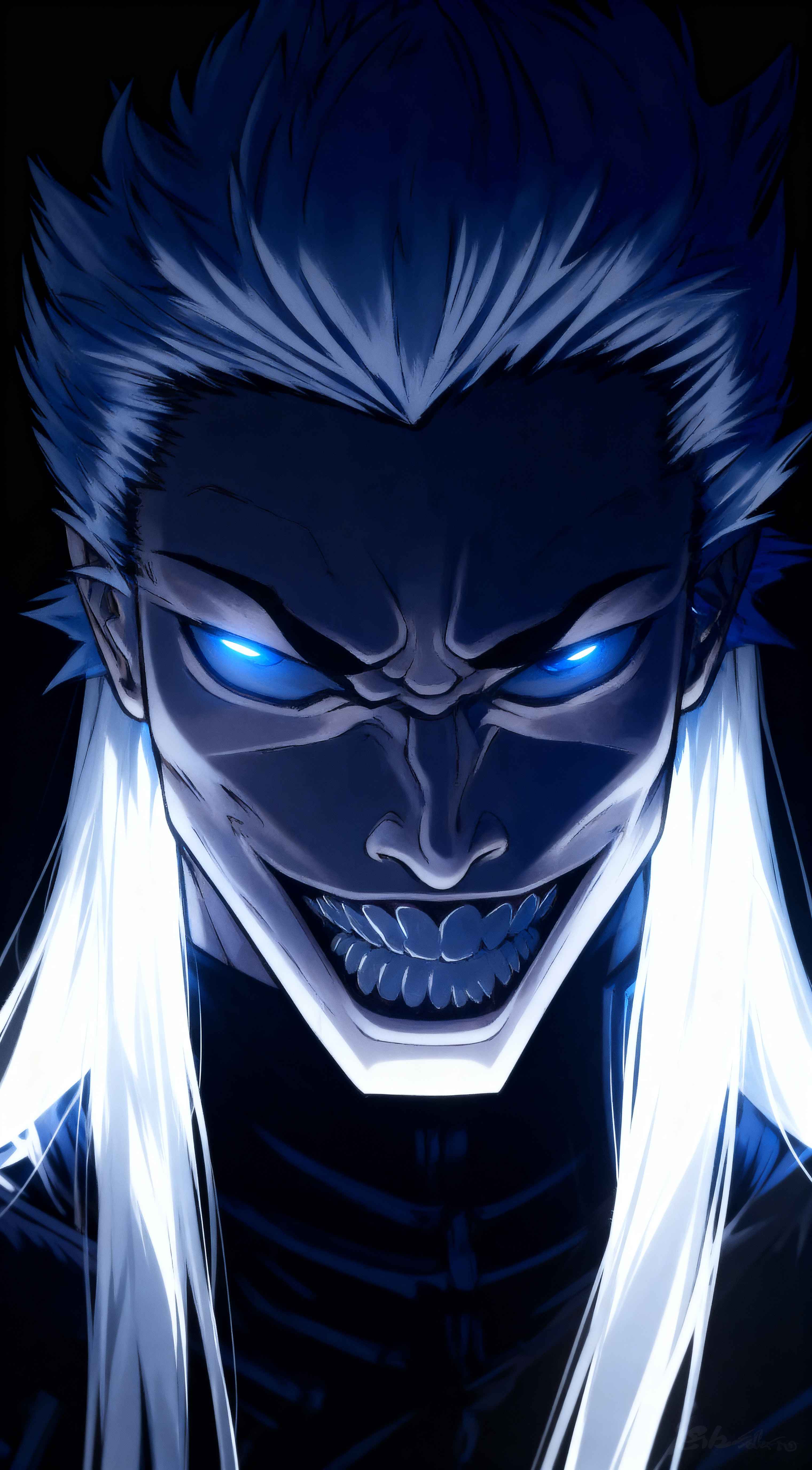 Schattenmonarch Dämon - 4K Handy Wallpaper