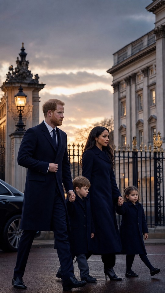 Príncipe Harry y Familia - Fondo de Pantalla 4K