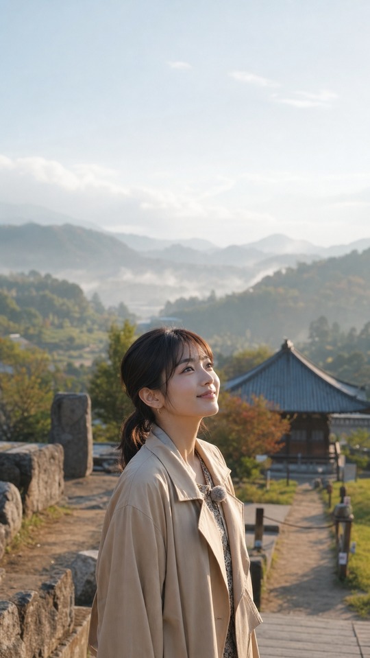 Tabi Salad Nara Travel Scene - 4K Aesthetic Wallpapers