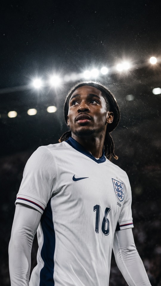 Djed Spence England National Team - 4K Phone Wallpaper