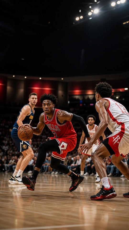 公牛隊夏季聯賽 NBA 行動 - 4K 桌布