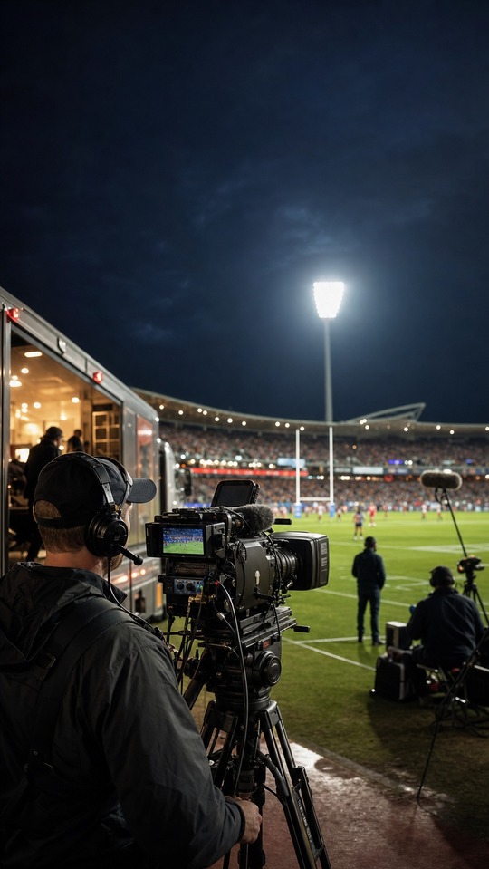 Channel 9 Sports Broadcast View - 4K Wallpapers