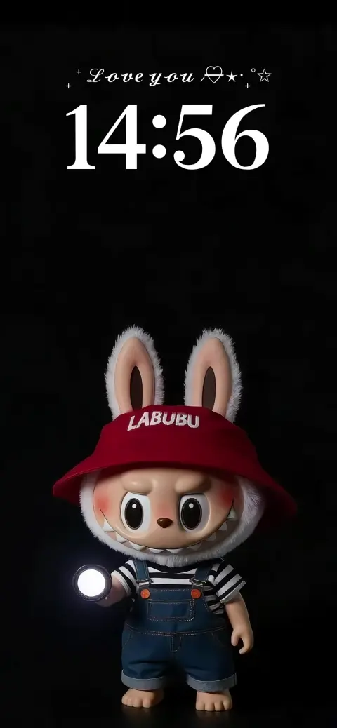 Labubu Art Toy - Fond d'écran 4K et Arrière-plan