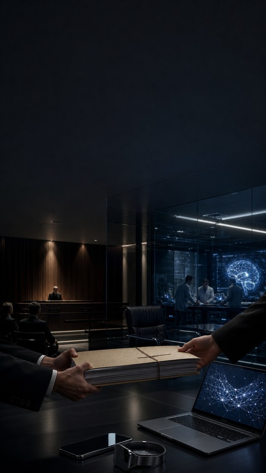OpenAI Corporate Secret Battle - 4K Wallpaper