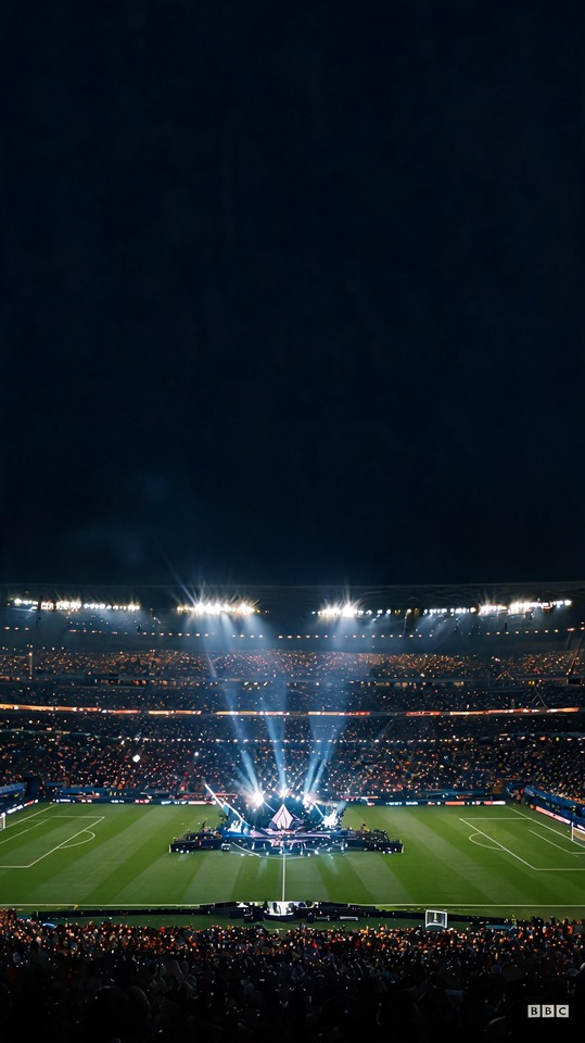 BBC World Cup Final Closing Ceremony - 4K Background