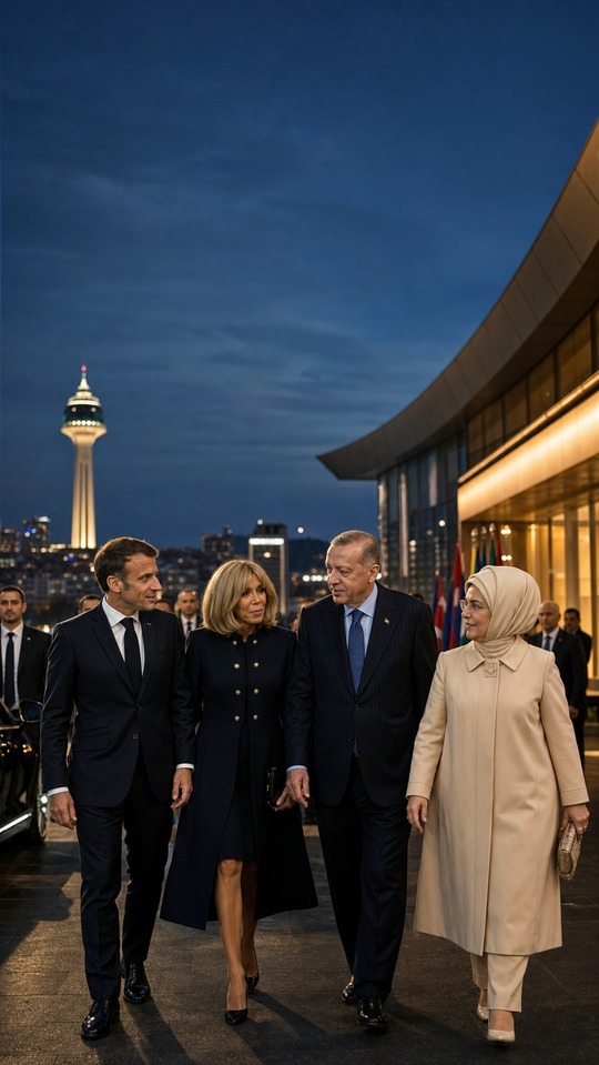 Sommet de l'OTAN Ankara Leaders - 4K Background