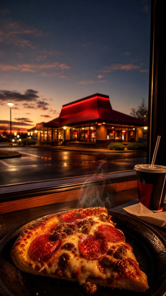 Pizza Hut Near Me - Retro 90s 4K Wallpaper