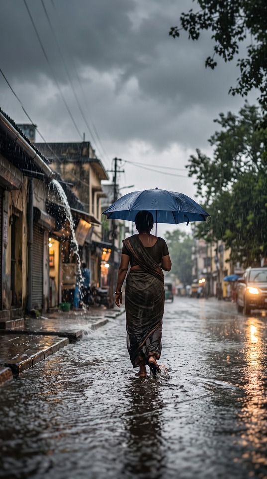 Mausam Kal：電影感印度雨景 - 4K壁紙