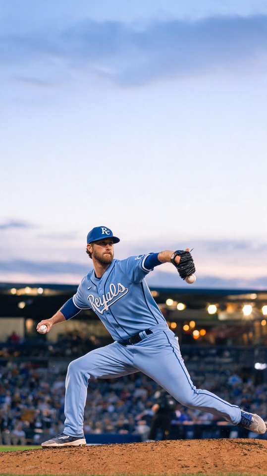 Michael Wacha Pitching Action - 4K Wallpaper