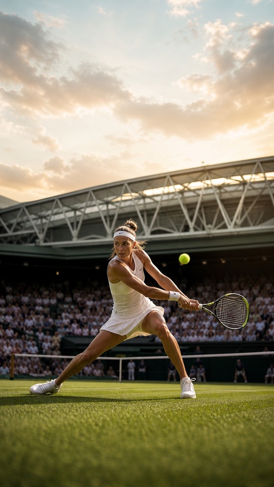 Calendario Wimbledon 2026: Muchova Fondo de Pantalla 4K