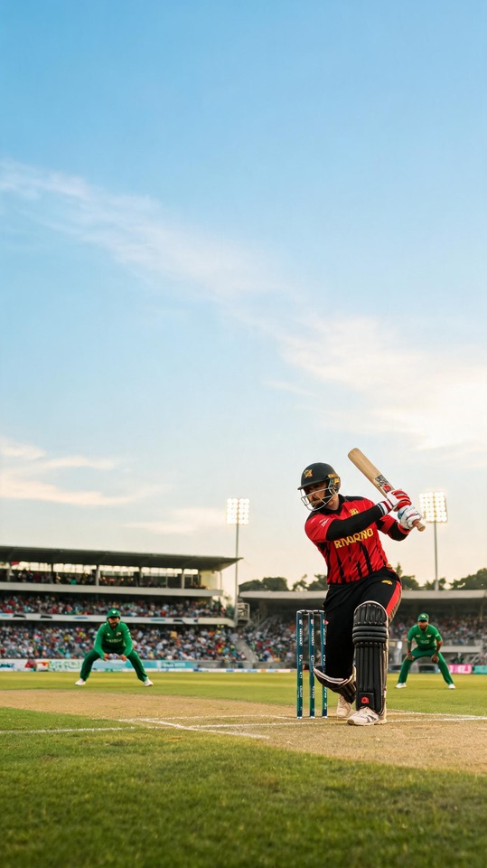 Zimbabwe vs Bangladesh Cricket Match - 4K Wallpapers