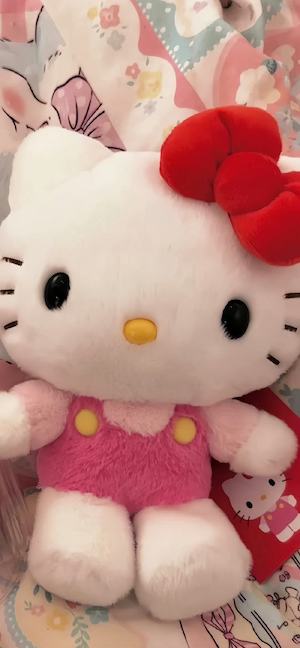 Hello Kitty Peluche - 4K Fondos para Celular