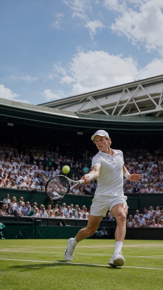 Jannik Sinner Wimbledon 2026 Schedule - 4K Tennis Wallpaper