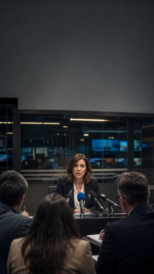 Comunicado de Prensa - Press Conference 4K Background