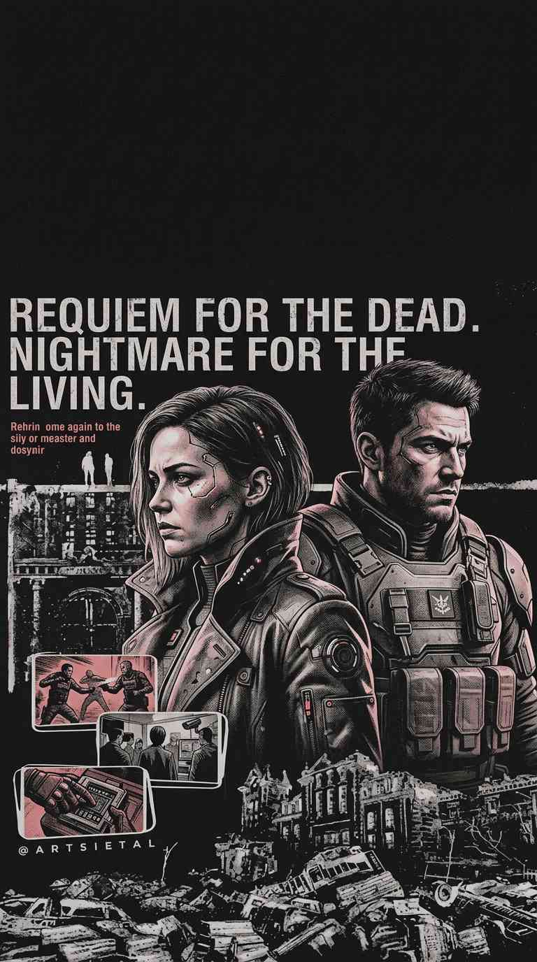 Art Tactique Resident Evil - Fond d'écran 4K